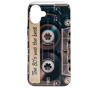 Custodia per iPhone 16 Plus Gli anni '80 è stato il miglior mix di cassette retrò nostalgia