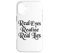 Custodia per iPhone 16 Plus Gli occhi veri realizzano le vere bugie