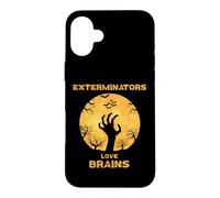 Custodia per iPhone 16 Plus Gli sterminatori amano il cervello di Halloween