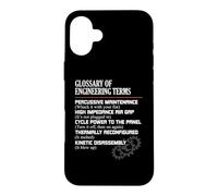 Custodia per iPhone 16 Plus Glossario dei termini di ingegneria Definizioni divertenti dell'ingegnere