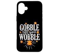 Custodia per iPhone 16 Plus Gobble till you Wobble USA America Holiday