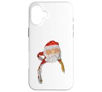 Custodia per iPhone 16 Plus Goo Goo Gaga Santa Claus