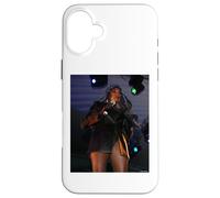 Custodia per iPhone 16 Plus Grace Jones Schiava del cantante ritmico Live Da Andy Willsher