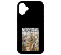Custodia per iPhone 16 Plus Gran Bretagna Viaggi Spiaggia Spiaggia Bridlington