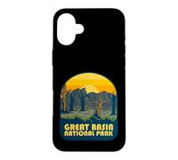 Custodia per iPhone 16 Plus Grande bacino parco nazionale Nevada Vintage Tramonto