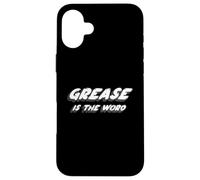 Custodia per iPhone 16 Plus Grasso è la parola | 1970's Music Movie Musical
