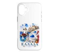 Custodia per iPhone 16 Plus Grecia Isole greche Viaggi nel Mediterraneo