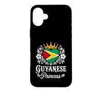 Custodia per iPhone 16 Plus Guyanese Princess Guyana Flag Proud Guyanese Girl