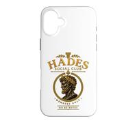 Custodia per iPhone 16 Plus Hades Social Club, mitologia greca, design degli inferi