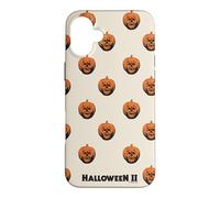 Custodia per iPhone 16 Plus Halloween II Skull Pumpkin All Over Print