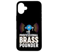 Custodia per iPhone 16 Plus Ham Radio CW Professional Brass Pounder Morse Code