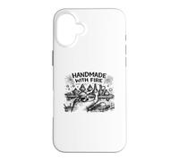 Custodia per iPhone 16 Plus Handmade with Fire soffiatore di vetro soffiato in vetro