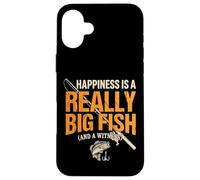Custodia per iPhone 16 Plus Happiness Is A Really Big Fish (And A Witness)
