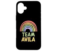 Custodia per iPhone 16 Plus Happy Colorful Team Avila Rainbow Pride Green Yellow