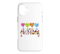 Custodia per iPhone 16 Plus Happy Everything Gnomi Every Seasons All Year Tree
