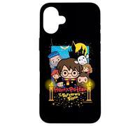 Custodia per iPhone 16 Plus Harry Potter Chibi and The Sorcerer's Stone