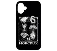 Custodia per iPhone 16 Plus Harry Potter Horcrux Symbols