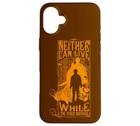 Custodia per iPhone 16 Plus Harry Potter Neither Can Live While The Other Survives