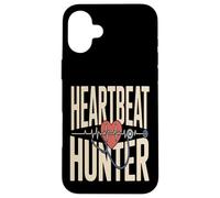 Custodia per iPhone 16 Plus Heartbeat Hunter Nurse Doctor Stetoscopio ECG