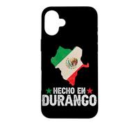 Custodia per iPhone 16 Plus Hecho en Durango Mexico - Orgoglioso messicano - Durango