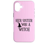 Custodia per iPhone 16 Plus Her Sister Was a Witch Bro My Sister's a Witch Sister Witchy