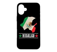 Custodia per iPhone 16 Plus Hidalgo Messico - Souvenir dell'orgoglioso Stato messicano