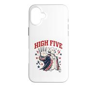 Custodia per iPhone 16 Plus High Five | Retro George Washington Patriottico Vintage