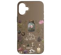 Custodia per iPhone 16 Plus His Witch Her Warlock Stregoneria Coppia Magia Occulta