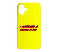 Custodia per iPhone 16 Plus Ho visto un cambiamento in te | Music House of Flies
