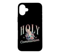 Custodia per iPhone 16 Plus Holy Communion Womens First Communion