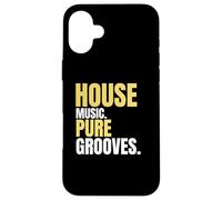 Custodia per iPhone 16 Plus House Music Funky Classico Soulful
