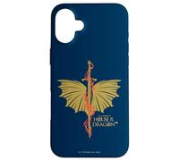 Custodia per iPhone 16 Plus House of the Dragon Sword with Wings