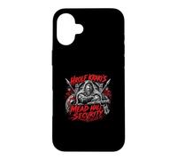 Custodia per iPhone 16 Plus Hrolf Krakis Mead Hall Security Viking Norse