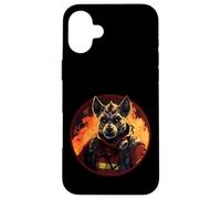 Custodia per iPhone 16 Plus Hyene vigili del fuoco
