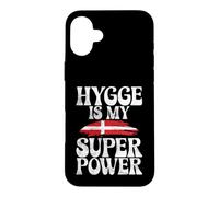 Custodia per iPhone 16 Plus Hygge è il mio superpotere danese
