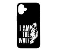 Custodia per iPhone 16 Plus I am the Wolf wildes Wolfsrudel e lupe