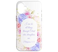 Custodia per iPhone 16 Plus I Can Do All Things Through Christ - Philippians 4:13 Women