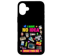 Custodia per iPhone 16 Plus I Have No Idea What This is! Illustration Graphic Designs