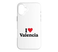 Custodia per iPhone 16 Plus I love Valencia