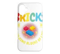 Custodia per iPhone 16 Plus I mattoni sono i miei elementi costitutivi della vita | Master Builder