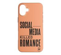 Custodia per iPhone 16 Plus I social media hanno ucciso l"arte umoristica di incontri sarcastici romantici