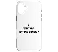 Custodia per iPhone 16 Plus I Survived Virtual Reality Novelty Commemorative VR Games