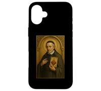 Custodia per iPhone 16 Plus Icona cattolica di San Giovanni Eudes