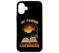 Custodia per iPhone 16 Plus IF FOUND I'M INTERROGATING PAGE SUSPECTS