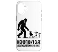 Custodia per iPhone 16 Plus Il Bigfoot Non Si Preoccupa Della Tua Famiglia Di Figurine