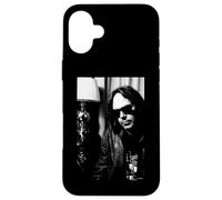 Custodia per iPhone 16 Plus Il cantante di Harvest Moon Neil Young di AJ Barratt