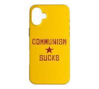 Custodia per iPhone 16 Plus Il comunismo fa schifo - America First Anti Socialismo Comunista