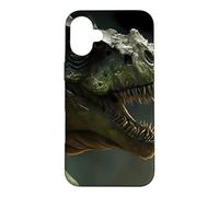 Custodia per iPhone 16 Plus Il dinosauro verde è uno spettacolo epico dalla preistoria