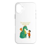Custodia per iPhone 16 Plus Il drago riluttante Kenneth Grahame Gentle Fantasy Classic