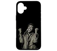 Custodia per iPhone 16 Plus Il Drifters Cantante Ben E King Soul R&B Da Dick Barnatt